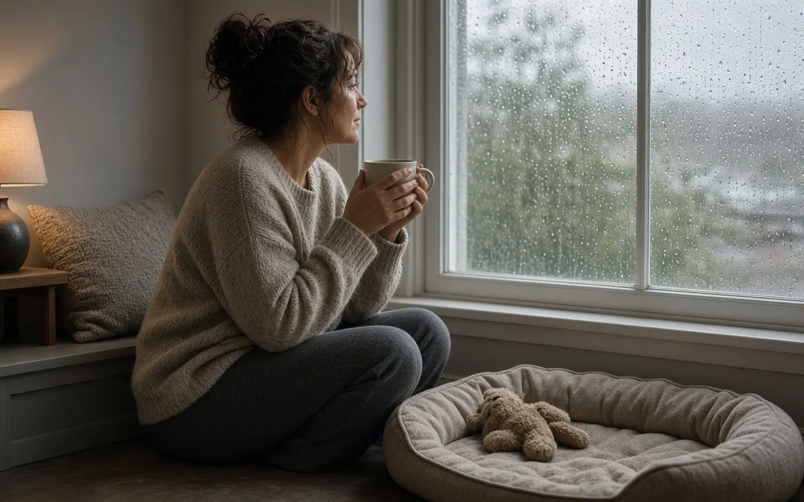 How are you doing since losing your dog?